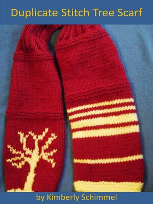 cover image of Duplicate Stitch Tree Scarf